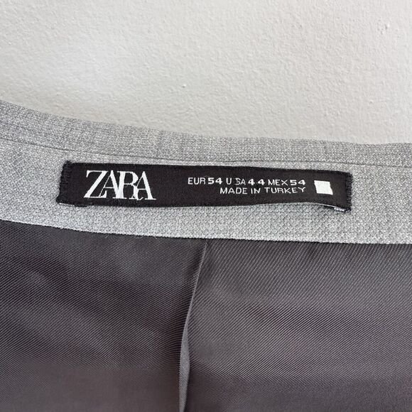 Zara Blazer Mens US 44 Sport Coat Regular Fit Suit Jacket Business Casual Formal - Picture 9 of 15